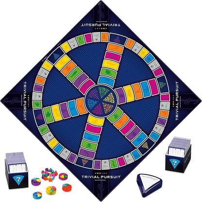 Hasbro Gaming Trivial Pursuit Master Edition Trivia Game Board Games for Adults and Teens Includes Electronic Timer Trivia Games for 2 to 6 Players Ages 16 and Up (Amazon Exclusive)