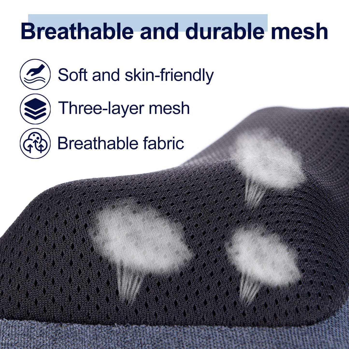 Mo Cuishle Electric Shiatsu Back Massager with Heat - Powerful 3D Kneading for Neck, Shoulder, Lower Back Pain Relief - Ergonomic Design for Home, Office, & Car - Gifts for Women, Men, Mom & Dad