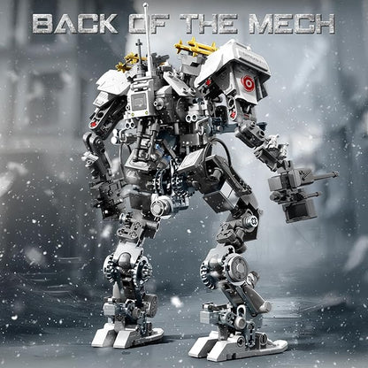 HIGH GODO Ghost Killer Mech Robot Transforming Building Blocks Set for Adults City Warrior Justice Hero Soldier Mech Model Building Kit Cool Creative Robots Toys Gift for Teens 466 Pieces