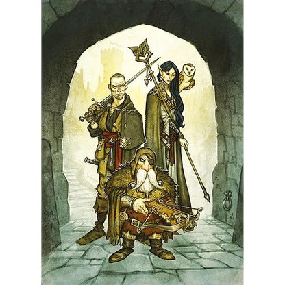 Free League Publishing Dragonbane Rulebook D20 Roleplaying Game Hardcover RPG Book Fantasy Adventure Adults Teens Ages 14+