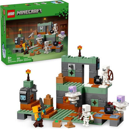 LEGO Minecraft The Trial Chamber Building Toy - Gamer Playset for Kids Girls and Boys Ages 8+ - Includes Shadow Hoodie Minifigure for Pretend Play - Gift Idea for Birthday - 21271