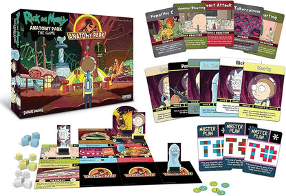 Cryptozoic Entertainment Rick and Morty Anatomy Park Game 180 months to 1188 months