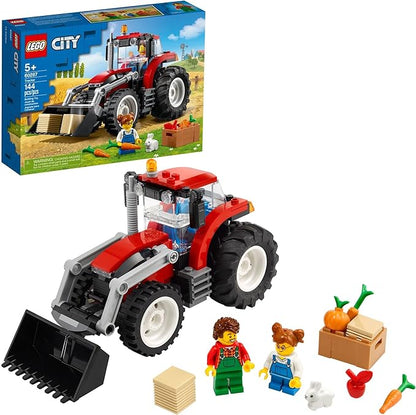 LEGO City Great Vehicles Tractor 60287 Building Toy Set for Kids Boys and Girls Ages 5+ (148 Pieces)