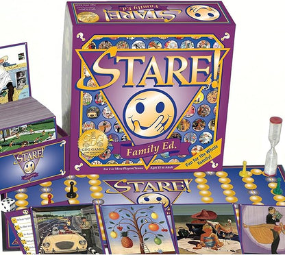 Stare - Fun Game of Visual Recall Where Quirky Image Cards Challenge Players' Minds – Classic for Adult &amp Family Game Night