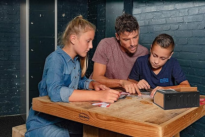 Escape Room The Game Family Edition - with 3 Exciting Time Travel Games | Solve The Mystery Board Game for Family Kids &amp Teens (English Version)