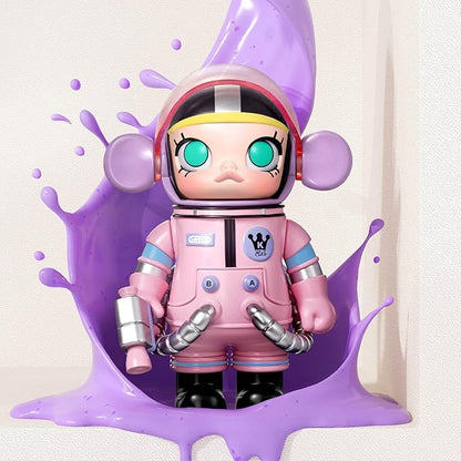 POP MART MEGA Space Molly 100% Series4 Blind Box Figures Random Design Action Figures Collectible Toys Home Decorations Holiday Birthday Gifts for Girls and Boys Single Box