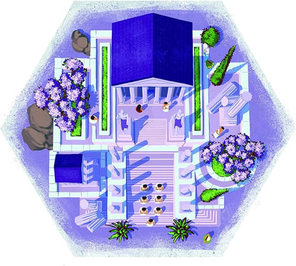 Akropolis | Strategy Game for Teens and Adults | Ages 8+ | 2 to 4 Players | 30 Minutes