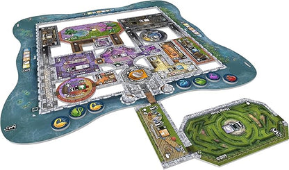 Castles of Mad King Ludwig Expansions – Massive Modular Add-On with Renovations Secret Passages Moats Towers Royal Decrees Swan Tokens &amp 5th Player Support for Ultimate Castle-Building