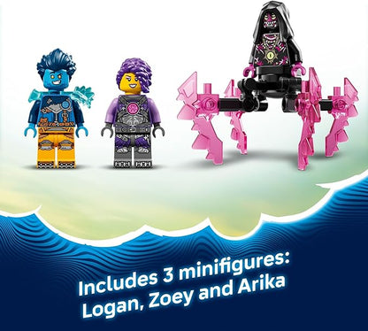 LEGO DREAMZzz Crocodile Submarine Building Toy for Boys &amp Girls - Pretend Play Set for Kids Ages 8+ W/2 Build Options - Includes 3 Minifigures &amp Treasure Creature - Gift Idea for Birthdays -