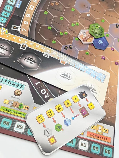 Stronghold Games - Terraforming Mars Amazonis &amp Vastitas - Strategy Board Game Expansion - for 1 to 5 Players and Ages 12+