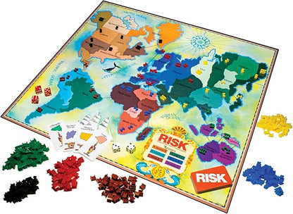 Risk The 1980's Edition with Original 1980's Artwork and Components by Winning Moves Games USA Strategy Board Game of World Domination for 2 to 6 Players Ages 8+