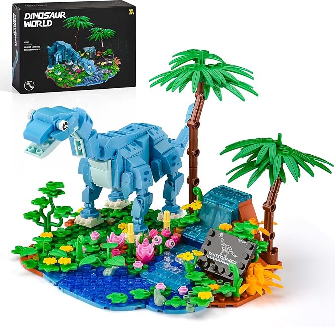 BNG Dinosaur World Building SetJurassic Animal Building Collection Toys Gifts for Adults(541PCS)
