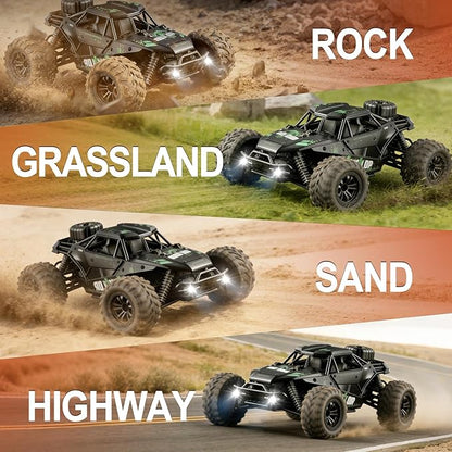 Fast Remote Control Car RC Cars 1:16 4WD High Speed Motor for Adults 30+KPH 2.4GHz Remote Control with No Delay Off Road RC Truck All Terrains RC Cars for Professional Enthusiast