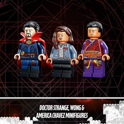 LEGO Marvel Gargantos Showdown 76205 Monster Building Kit with Doctor Strange Wong and America Chavez for Ages 8+ (264 Pieces)