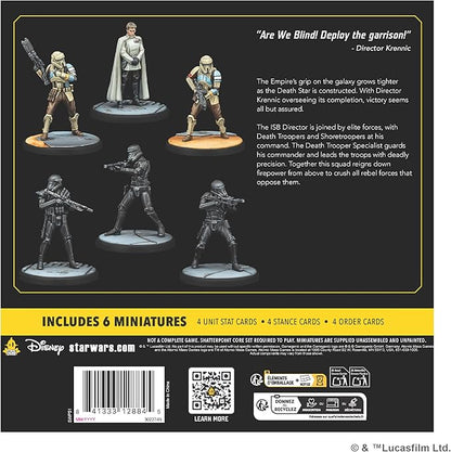Star Wars Shatterpoint Deploy The Garrison Squad Pack - Tabletop Miniatures Game Strategy Game for Kids and Adults Ages 14+ 2 Players 90 Min Playtime Made by Atomic Mass Games