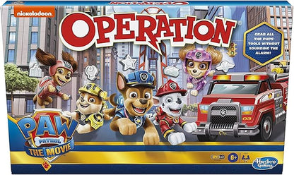 Operation Game: Paw Patrol The Movie Edition Board Game for Kids Ages 6 and Up Nickelodeon Paw Patrol Game for 1 or More Players
