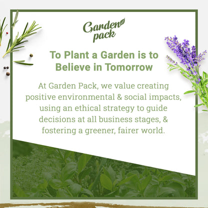 Garden Pack Grow Your Own Kit - 75 Varieties of Herb, Flower and Vegetable Seeds - Gardening Gifts for Men and Women with 30,000 Seeds for Planting
