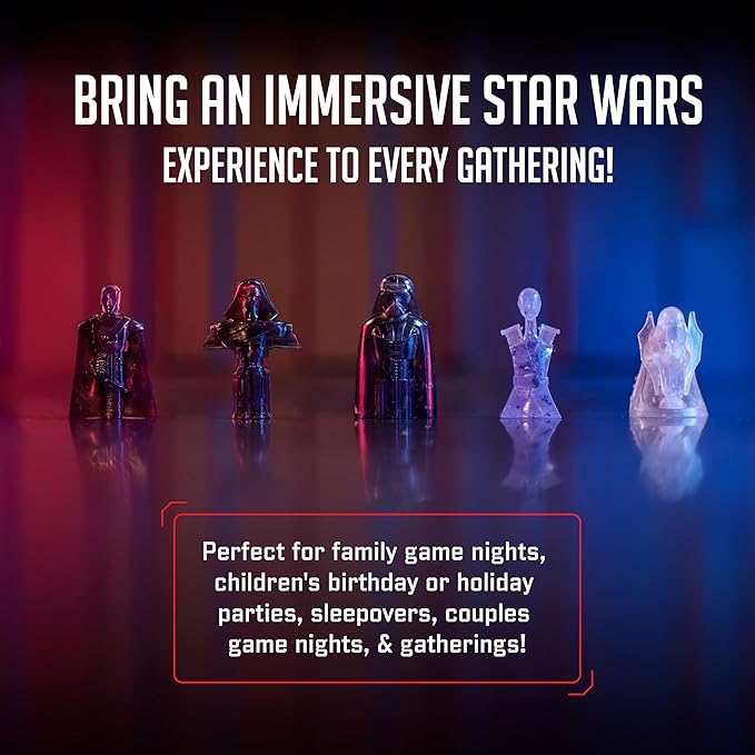 Ravensburger Star Wars Villainous - Power of The Dark Side Strategy Board Game - Join Darth Vader Kylo Ren and More in This Immersive Star Wars Universe Adventure - 2-4 Players - Ages 10+