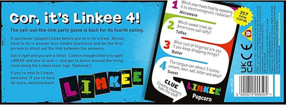 Ideal | LINKEE Trivia Game: Four Little Questions with one Big Link! | Family Games | for 2-30 Players | Ages 12+ Nylon/a
