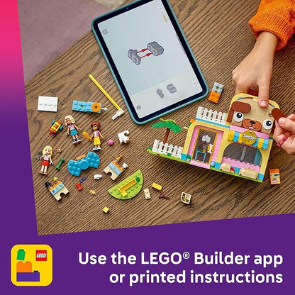 LEGO Friends Pet Accessories Shop Pretend Play Set - Building Toy for Kids Girls and Boys Ages 6+ - with 3 Minidolls Toy Dog Cat &amp Rabbit - Gift Idea for Birthday - 42650