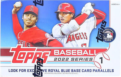 2022 Topps Series 1 Baseball 24 Pack Retail Box - 16 Trading Cards Per Pack - 384 Cards Per Box (2022-80)