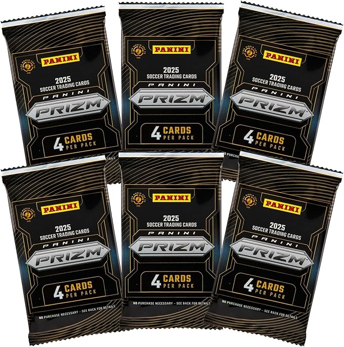 2025 Panini Prizm Club World Cup Soccer Blaster Box – FIFA Trading Cards – Includes Blaster-Exclusive Prizms Rookies &amp Inserts – Official Panini Retail Set