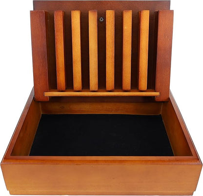 WE Games Wood Captain's Mistress (4-in-a-Row) Connect Game - Large - 11.38 inches