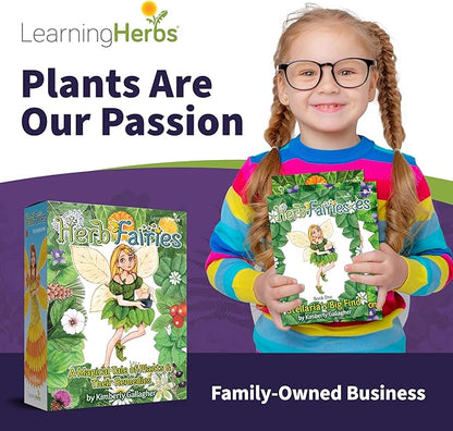 Herb Fairies: 13 Plant Story Books Set &amp Digital Learning System – Explore Plants Through Educational Stories – Includes Audiobooks Printables Crafts Puzzles &amp Games