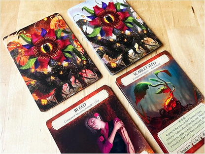 Plaid Hat Games Ashes Reborn: Red Rains The Blight of Neverset Expansion Decks – Phoenixborn &amp Chimera Set for 1-2 Players Ages 14+ – Requires Corpse of Viros &amp Master Set