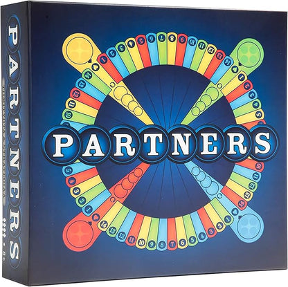 PARTNERS Board Game | 1st USA Edition | A 4 Player Strategy Board Game Played in Teams of 2 | Perfect for Game Night with Family Friends Adults Teens All Ages