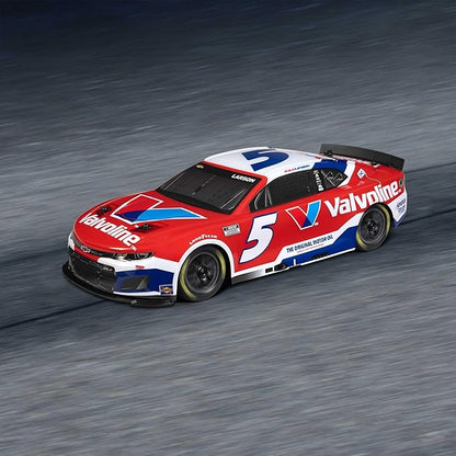 Losi 1/12 NASCAR RC Race Car Kyle Larson No. 5 2025 Valvoline Chevrolet ZL1 2S AWD RTR Brushed On-Road Battery &amp Charger Included Red LOS1122505