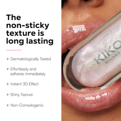 Kiko Milano - 3d Hydra Lipgloss 44 - Online Only 3d-effect Moisturising Lip Gloss