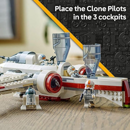 LEGO Star Wars: Revenge of The Sith ARC-170 Starfighter Spaceship Building Toy - Kids Star Wars Toy for Boys and Girls Ages 9+ - Gift Idea for Birthdays - 75402