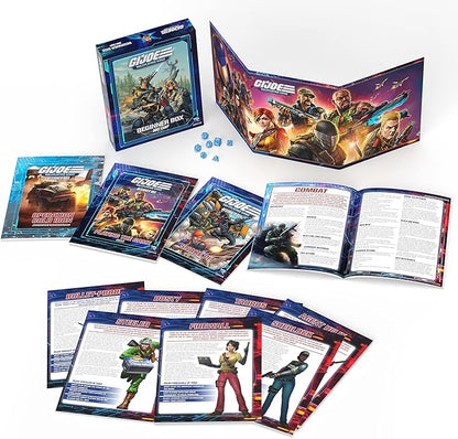Renegade Game Studios G.I. Joe RPG Beginner Box - Boot Camp Tabletop Roleplaying Game Starter Set