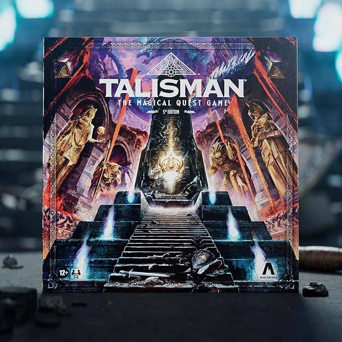 Avalon Hill Talisman: The Magical Quest Board Game 5th Edition | Fantasy Tabletop Adventure Games | Ages 12 and Up | 2 to 6 Players | Roleplaying Strategy Games