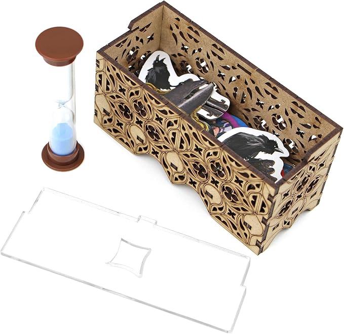 TowerRex Organizer for Mysterium Board Game and Hidden Signs Secrets And Lies Expansion Storage Instert Accessories Upgrade