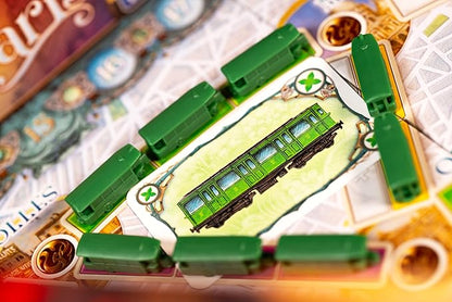 Asmodee Ticket to Ride Paris Board Game - Train Route-Building Strategy Game with Detailed Parisian Buses Fun Family Game for Kids &amp Adults Ages 8+ 2-4 Players 10-15 Min Playtime