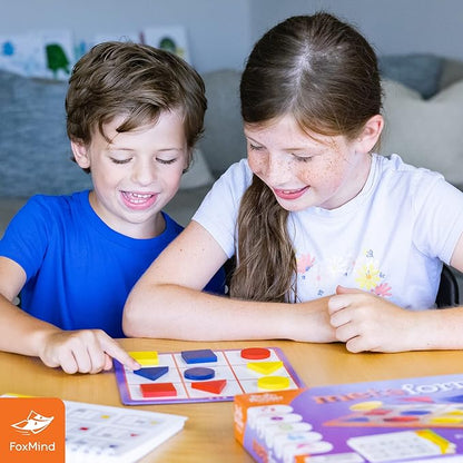 FoxMind Games: MetaForms Logic and Deductive Reasoning Puzzle Game 80 Smart Puzzles to Work Through 6 Levels of Complexity Develops STEM Skills 1+ Players for Ages 5 and up