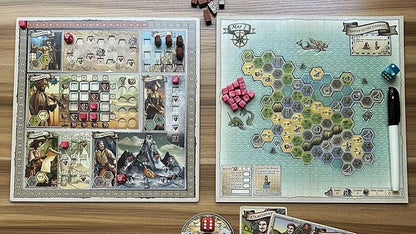 A Wayfarer’s Tale: The Journey Begins – Strategic Board Game for 1–4 Players Ages 10+ 45–60 Minutes with Narrative Solo Mode | A Map-Based Game of Exploration and Discovery for Friends and Family