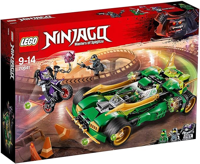 Ninjago Ninja Nightcrawler Bike &amp Car with Shooter Function Masters of Spinjitzu Building Set