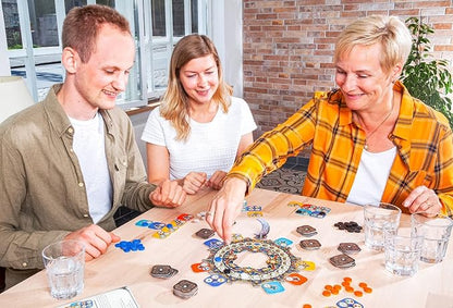 Nova Luna - Board Game by Pegasus Spiele 1-4 Players – Board Games for Family – 20-30 Minutes of Gameplay – Games for Family Game Night – Kids and Adults Ages 8+ - English Version