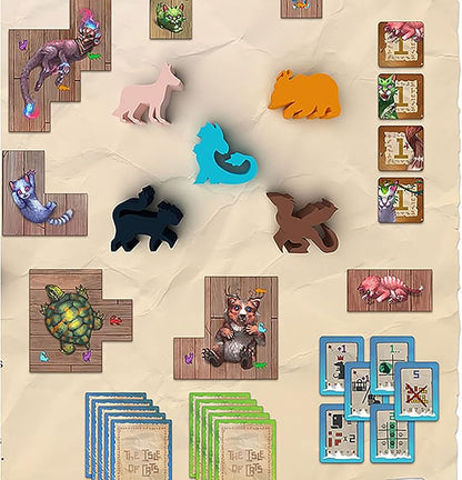 The Isle of Cats: Kittens + Beasts Expansion - Boardgame Ages 8+