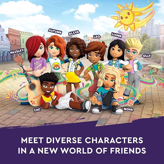 LEGO Friends Heartlake International School 41731 Building Toy with 5 Mini-Dolls and Accessories Pretend Play School Classroom Building Kit Gift for Christmas for Girls Boys and Kids Ages 8 and Up