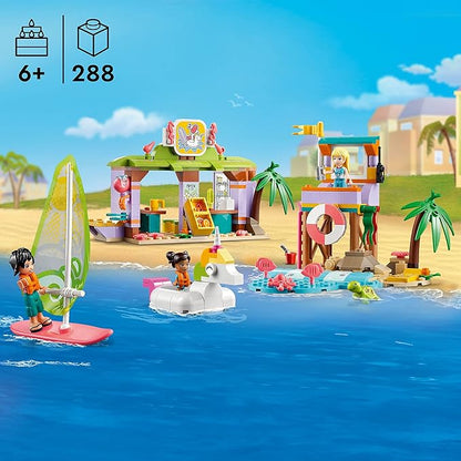 LEGO Friends Surfer Beach Fun 41710 Building Toy Set for Girls Boys and Kids Ages 6+ (288 Pieces)