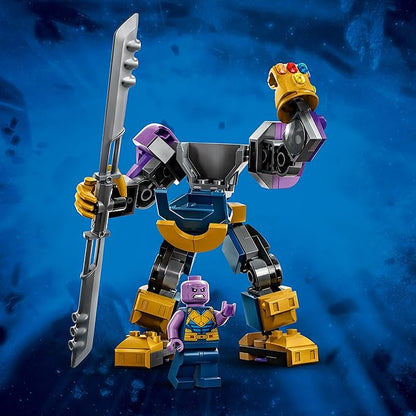 LEGO Marvel Thanos Mech Armor 76242 Avengers Action Figure Set Building Toy with Infinity Gauntlet &amp Stones Collectable Super Hero Gift for Boys and Girls Ages 6 Plus