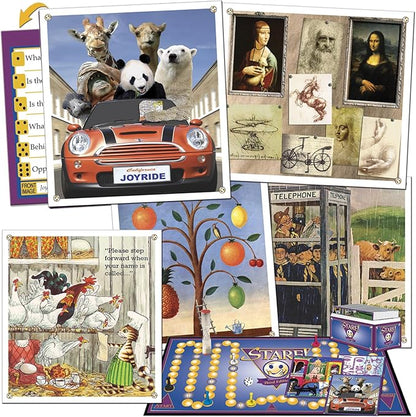 Stare - Fun Game of Visual Recall Where Quirky Image Cards Challenge Players' Minds – Classic for Adult &amp Family Game Night