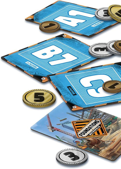 Arcane Wonders Foundations of Metropolis - Strategy Board Game - for 1 to 4 Players and Ages 14+