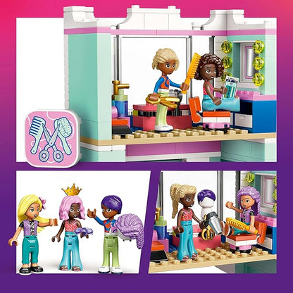 Lego 42662 Friends Hair Salon and Accessory Shop Toys Birthday Present Blocks Girls Boys Children 7 Years 8 Years 9 Years Elementary School Students Pretend Play Pretend Play