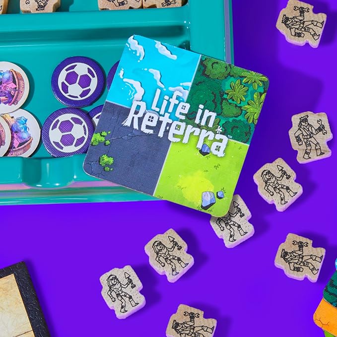 Life in Reterra Strategy Board Game | A Community (Re) Building Game | Ages 10+ | 2 to 4 Players | 35 Mins. Avg. | Games for Adults &amp Families