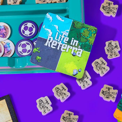 Life in Reterra Strategy Board Game | A Community (Re) Building Game | Ages 10+ | 2 to 4 Players | 35 Mins. Avg. | Games for Adults &amp Families